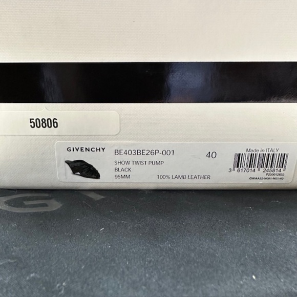 GIVENCHY Show Twist Open Toe Leather Mule🌸 - Picture 10 of 13